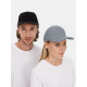 Бейсболка Long Beach, серая
