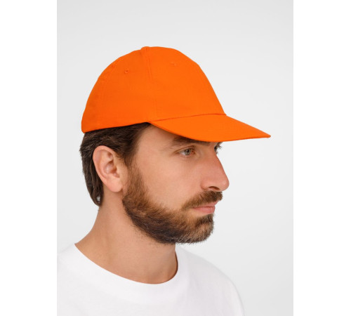 Бейсболка Apollo, оранжевая