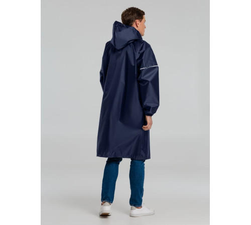 Дождевик со светоотражающими элементами Rainman Blink, синий