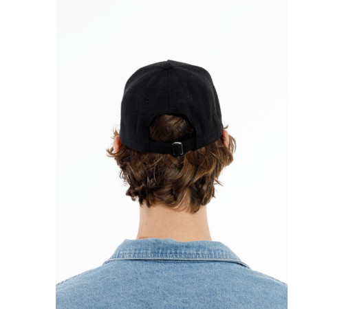 Бейсболка Woolridge, черная