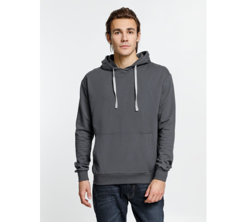 Толстовка с капюшоном Kirenga, темно-серая (графит)