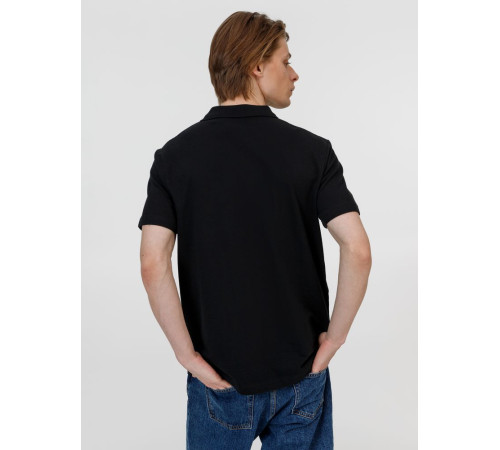 Рубашка поло унисекс Pulse, черная