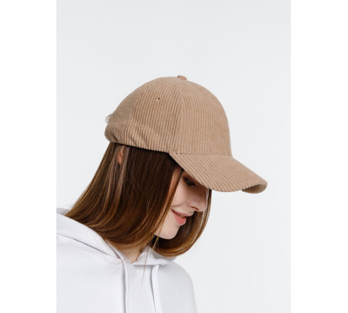 Бейсболка Soft Core, бежевая