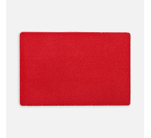 Наклейка тканевая Lunga, L, красная