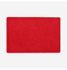 Наклейка тканевая Lunga, L, красная