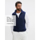 Жилет флисовый унисекс Ben Mac, темно-синий