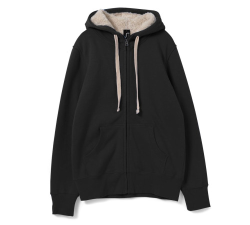 Толстовка унисекс на молнии Sherpa 280, черная