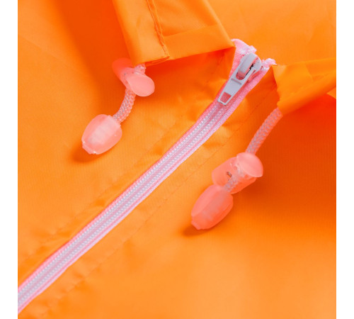 Дождевик детский Rainman Kids, оранжевый неон