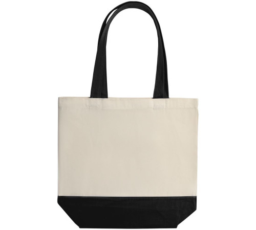 Холщовая сумка Shopaholic, черная