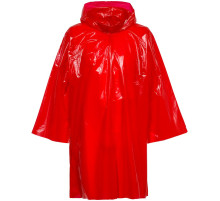Дождевик-плащ CloudTime, красный