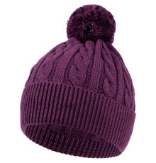 Шапка Heat Trick, баклажановая