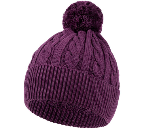 Шапка Heat Trick, баклажановая