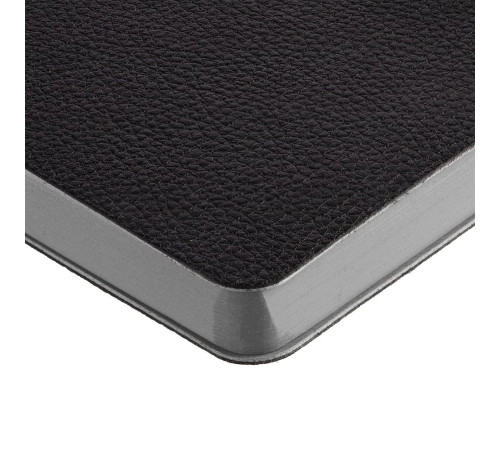 Ежедневник Boom, недатированный, черный с серым