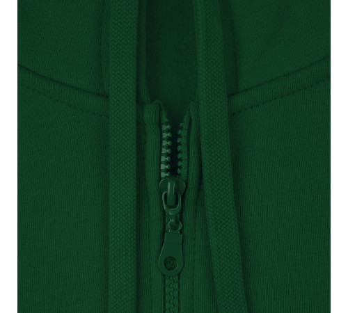 Толстовка на молнии с капюшоном Siverga Heavy 2.0, темно-зеленая