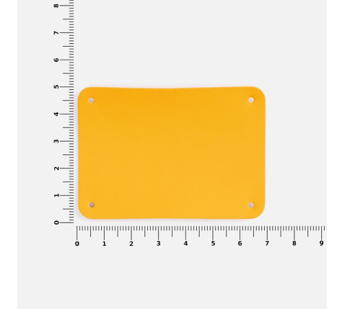 Лейбл Eta Soft Touch, XL, желтый