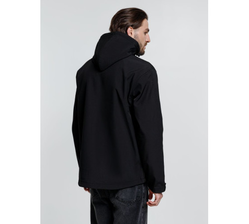 Куртка софтшелл мужская Zagreb, черная