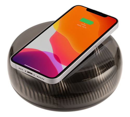 Станция беспроводной зарядки с подсветкой apexPoint ver.2, черная