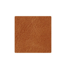 Лейбл кожаный Sinatu, S, горчичный