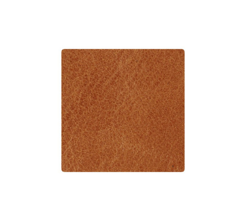 Лейбл кожаный Sinatu, S, горчичный