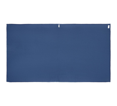 Полотенце вафельное Gentle, большое, темно-синее