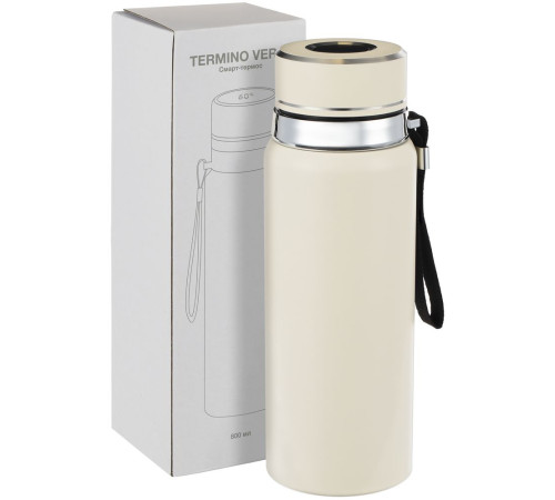 Смарт-термос Termino, ver.2, белый (молочный)