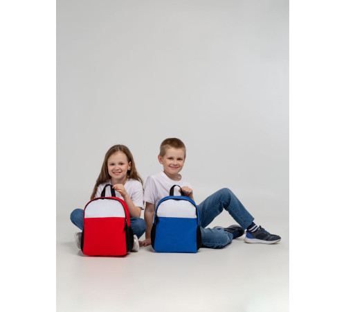 Детский рюкзак Comfit, белый с красным