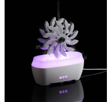 Увлажнитель-ароматизатор Steam Spin, белый с серым