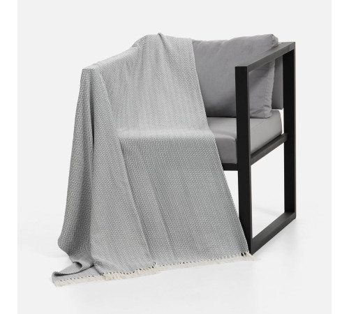 Плед Landour, серый