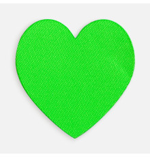 Наклейка тканевая Lunga Сor, M, зеленый неон