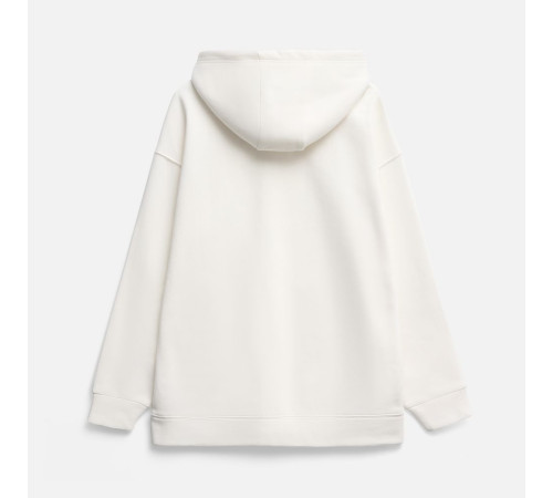 Худи оверсайз унисекс Snuggie, молочно-белое