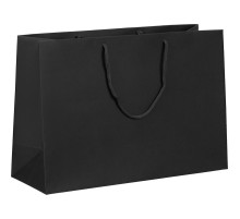 Пакет бумажный Ample Plus M, черный