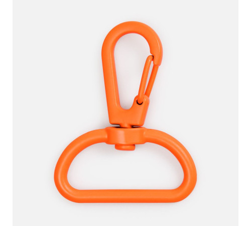 Застежка-карабин Snap Hook, L, оранжевый неон