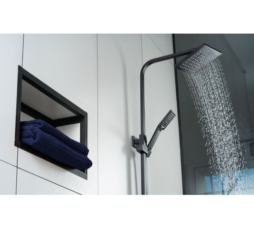 Полотенце Farbe, большое, синее