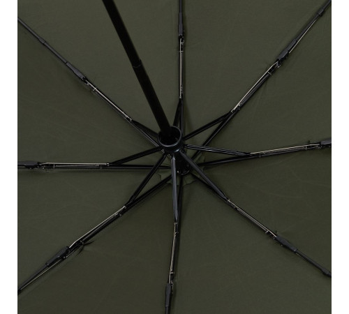Зонт складной Cloudex, зеленый (хаки)