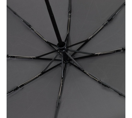 Зонт складной Smooth Move с плавным закрытием, серый