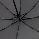 Зонт складной Smooth Move с плавным закрытием, серый