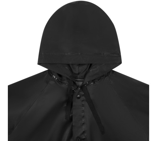 Дождевик детский RainDrop Kids, черный