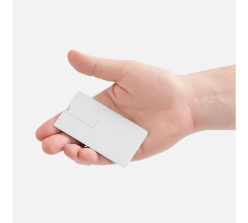 Флешка Card, 8 Гб, белая