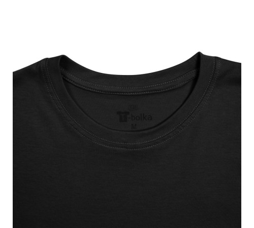 Футболка унисекс T-bolka 140, черная