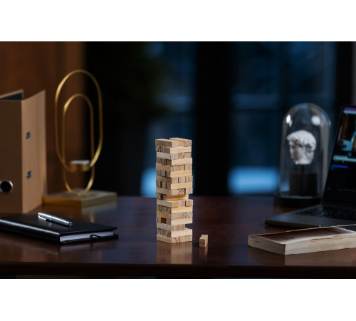 Игра «Деревянная башня мини», неокрашенная