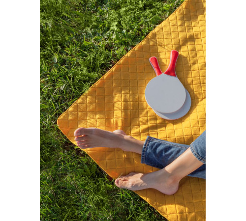 Плед для пикника Soft & Dry, желтый