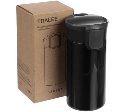 Термостакан Tralee, черный