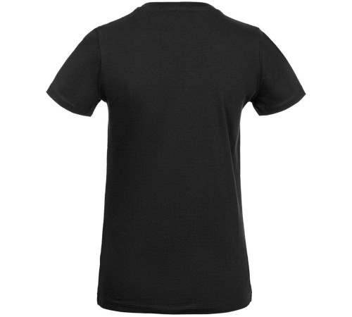 Футболка женская «Цветочная азбука: А», черная