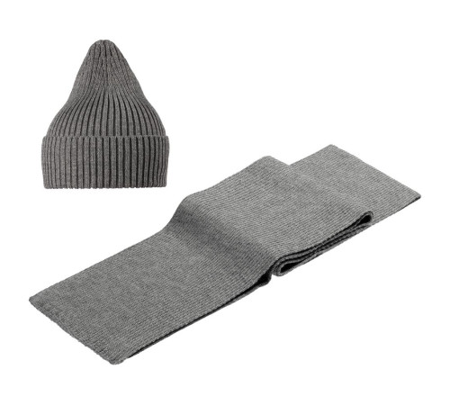 Шарф Stout, серый меланж