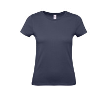 Футболка женская E150, темно-синяя
