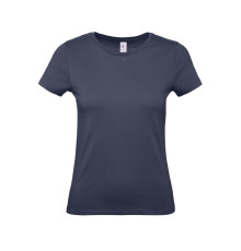 Футболка женская E150, темно-синяя