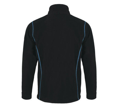 Куртка мужская Nova Men 200, черная с ярко-голубым