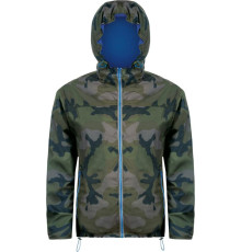 Ветровка Skate, камуфляж с синим