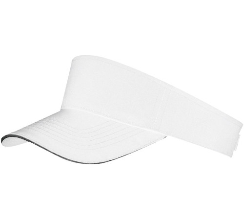 Козырек Ace, белый с черным