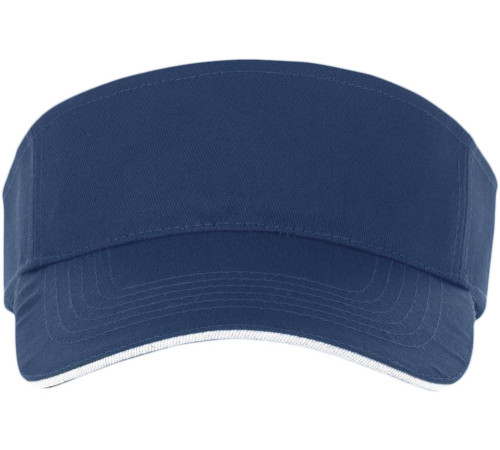 Козырек Ace, темно-синий с белым
